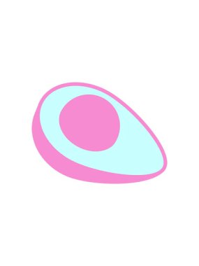 Avokado çizgi filminin dikkat çekici animasyonu