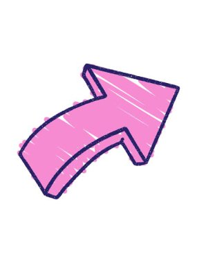 Yön okunun ışık efekti canlandırması