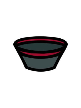 Basit bir Japon sake bardağının animasyonu.