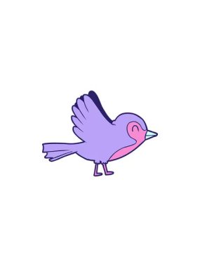 Çizgi film Robin 'in gösterişli satış animasyonu