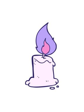 Mum çizgi film tasarımının animasyonunu bob ve duraklat