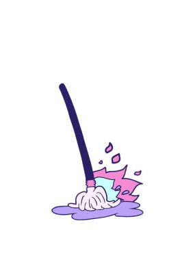 Islak çizgi film paspasının animasyonunu genişletiyor.