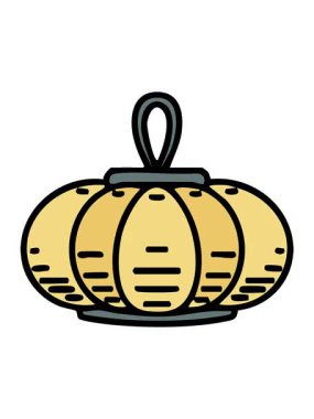 Japon usulü asılmış fenerin animasyonunu canlandırın.