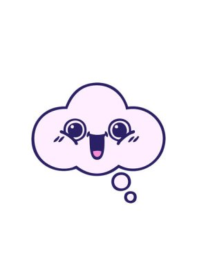 Bir düşünce baloncuğunun çizgi filminin yanıp sönen radyal çizgileri