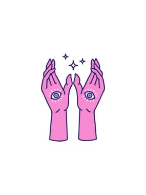 Mistik el tasarımının gösterişli satış animasyonu