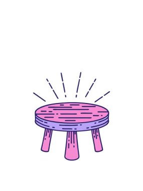 Kalk ve tahta dışkının animasyonunu yüzdür