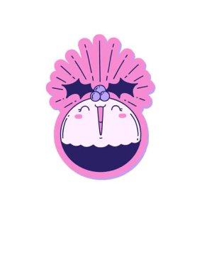 Kalk ve süzül dövme stilistinin animasyonu şarkı söylüyor noel pudingi