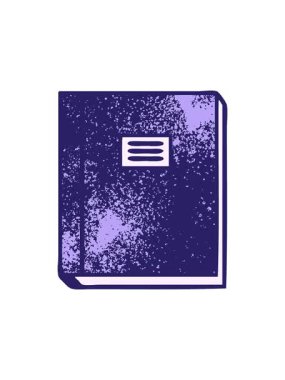 Bir çalışma kitabının eski grunge doku çizgi filminin dönen hareket animasyonu