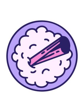 Tarçın çubuğu çizimiyle geleneksel Brezilya canjica hareketli animasyonu