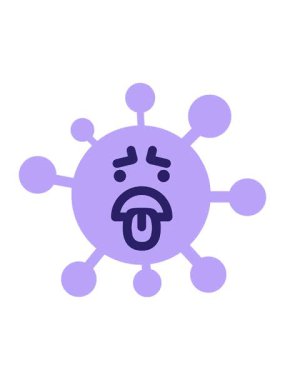 Perişan virüsün titreyen hareket animasyonu