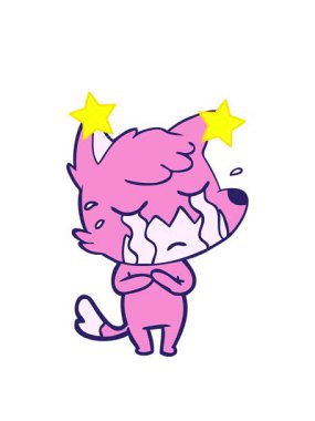 dönen yıldızlar ağlayan tilki çizgi filminin animasyonu