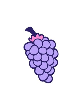 Dikkat çekici bir çizgi film animasyonu. Üzüm karalaması.