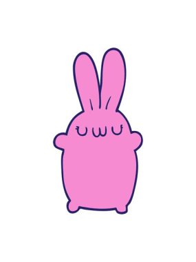 Bob ve sevimli tavşan çizgi filminin animasyonunu durdur.