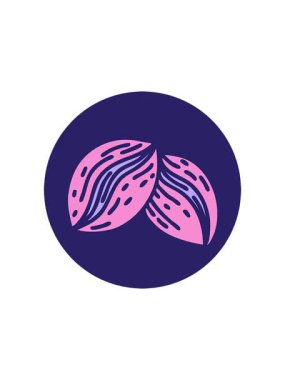 Kahve çekirdeğinin ikonik dövme imajının yıldız patlaması etkisi animasyonu