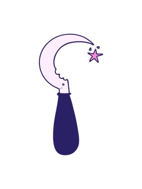 karikatür eski orak efekt animasyonunu renklendir