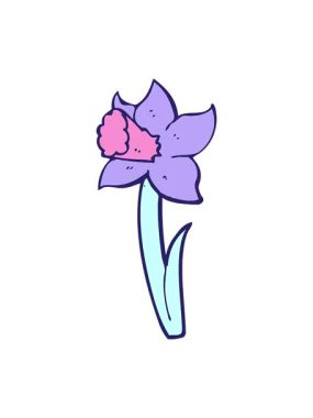 Nergis 'in titreyen hareketli animasyonu