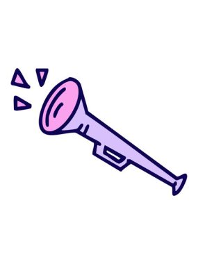 Brezilya Samba patlamasının neon ışık efekti animasyonu