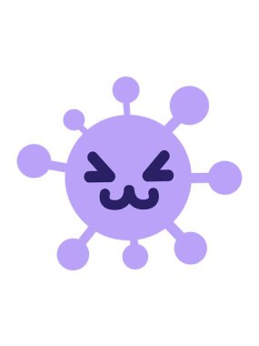 Kötü kedi virüsünün hareketli animasyonu