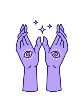 El çiziminin ışık efekti canlandırması