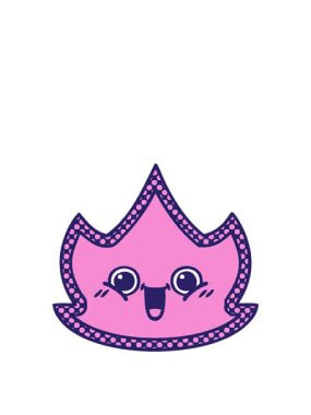 Animasyon gibi bir ateşin çizgi filmini canlandırıyorum.