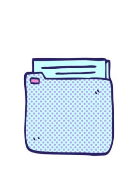 Çizgi film karalama dosyasının animasyonu açılıyor