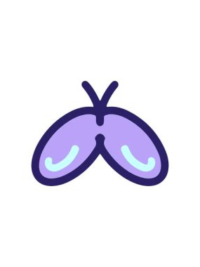 Basit ve cesur kelebek çiziminin canlandırma efektini göster