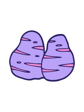 Karikatür karikatür patateslerinin animasyonu