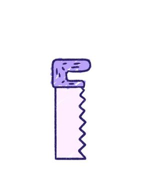 Testere Tebeşiri Çiziminin Canlandırılması