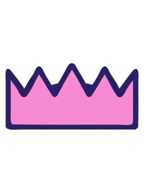 Dövmenin animasyonunu geleneksel bir taç şeklinde bob ve duraklat