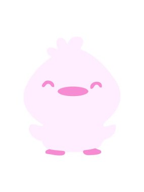 Titrek hareketli küçük civciv animasyonu