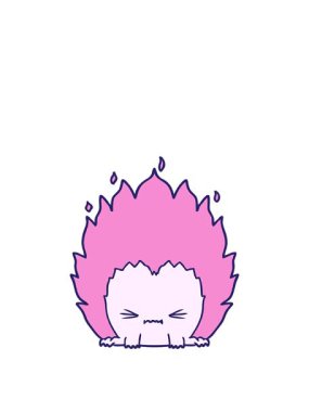 Çizgi film yaratığının animasyonunu genişletiyorum.