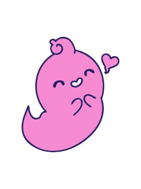 Basınç, aşık bir hayaletin çizgi filmini canlandırıyor.