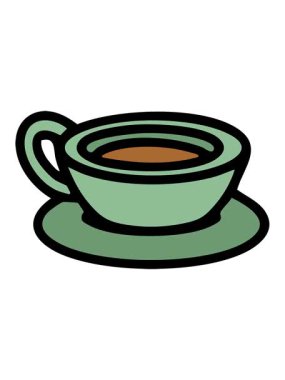 geleneksel Brezilya kahvesinin animasyonunu bob ve duraklat