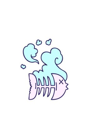 El animasyonunu genişletiyorum. Çizgi filmlerdeki ölü balıklar.