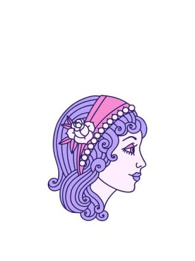 Çingene kafasının ikonik dövme imajını genişletiyor.