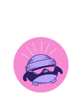 Dövme stili Robin 'in hareket simgesinin sıçrama animasyonu