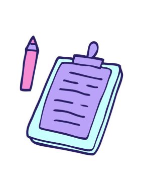 karikatür karalama panosunun hareketli animasyonu