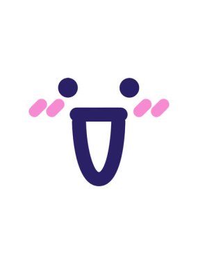 Çılgın mutlu yüz simgesinin dönen hareket animasyonu