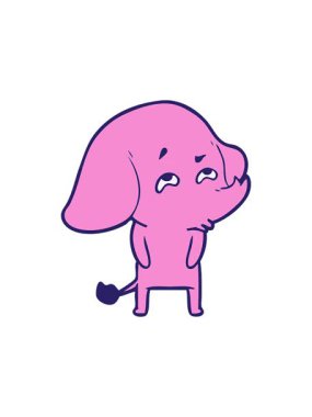 Yıldız patlaması etkisi çizgi film fillerinin hatırlama animasyonu