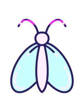 Basit bir kelebek çizgi filminin animasyonunu çalıştır.