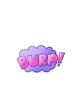 El yazması çizilmiş çizgi film geğirme metninin yanıp sönen radyal çizgileri