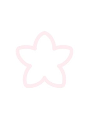 Geleneksel Japon çiçek tasarımının radyoaktif parlayan animasyonu