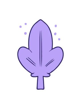 Karikatür yaprağının titreyen animasyonu