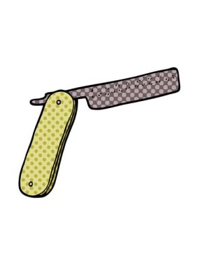 Karikatür karalamalarının titreşimli hareketi boğazını kesiyor.