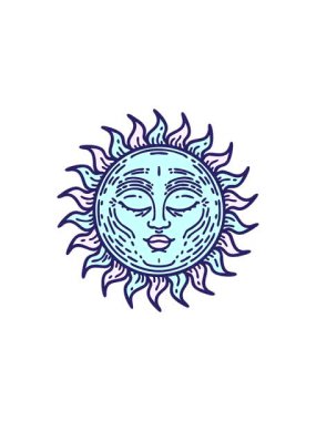 Dövmenin geleneksel ortaçağ güneşinde canlandırma etkisi