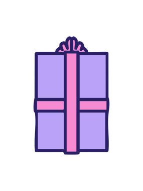 Dikkatlice paketlenmiş Japon omiyage hediyesinin basınçlı animasyonu