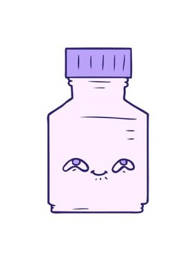 karikatür hap kavanozunun animasyonunu durdurup duraklat