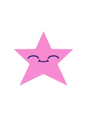 bir altın yıldızın retro çizgi filminin hareketli animasyonu