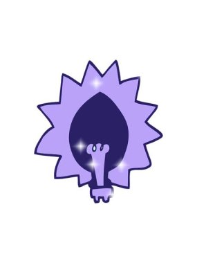 Çizgi film ampulünün ışıltı etkisi