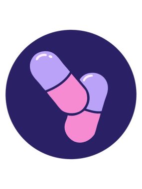 Hapların ikonik dövme tarzının hareketli animasyonu